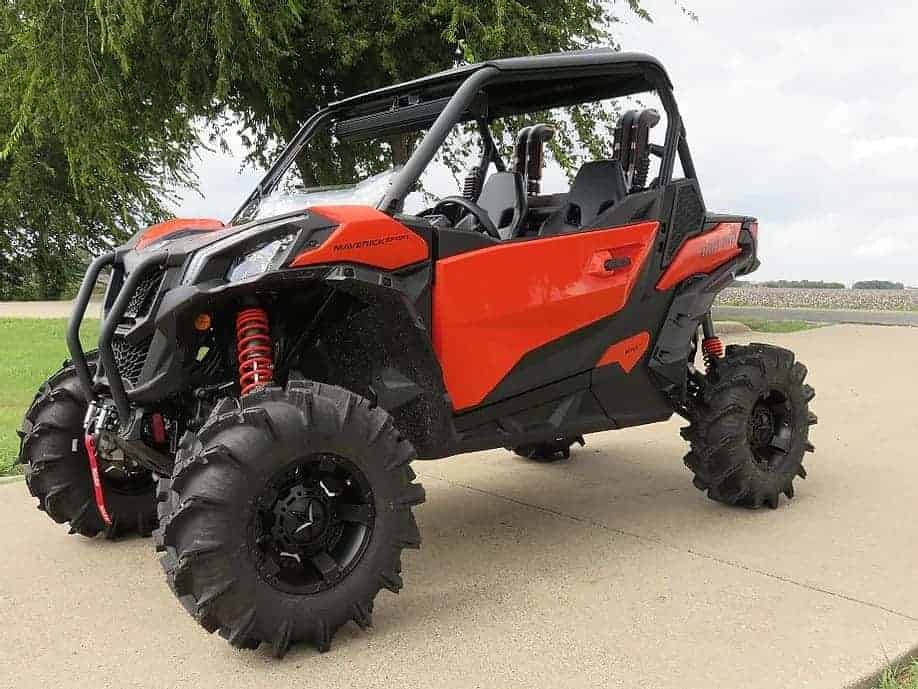 Snorkel Your Atv Can-am Maverick Sport Snorkel Kit, Dual Intake Warrior Edition
