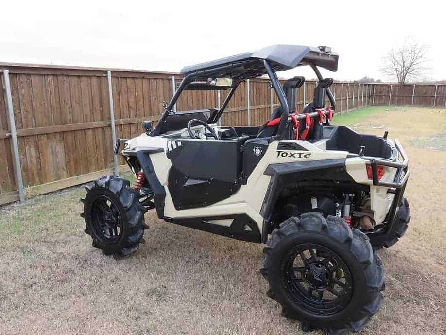 Snorkel Your Atv Polaris Rzr S 1000 Snorkel Kit, Dual 2" Warrior Edition