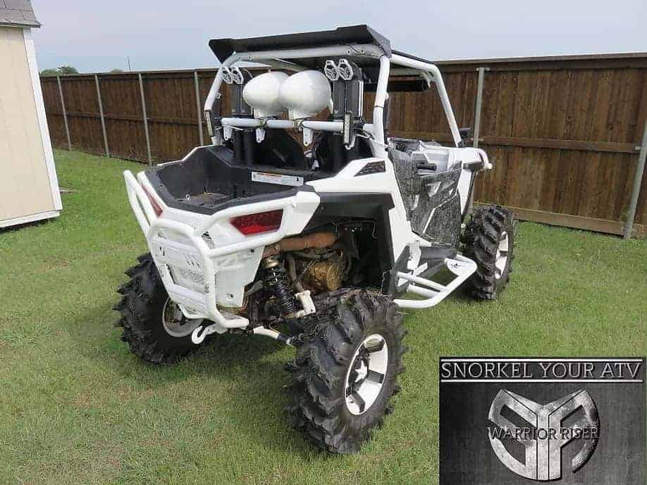 Snorkel Your Atv Polaris Rzr S 1000 Snorkel Kit, Dual 2" Warrior Edition