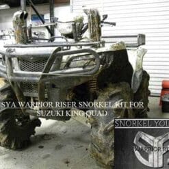 Snorkel Your Atv Suzuki King Quad Snorkel Kit, Warrior Edition