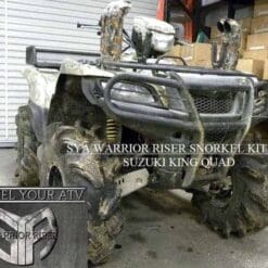 Snorkel Your Atv Suzuki King Quad Snorkel Kit, Warrior Edition