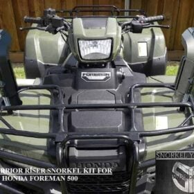 Snorkel Your Atv Honda Foreman Snorkel Kit, Warrior Edition