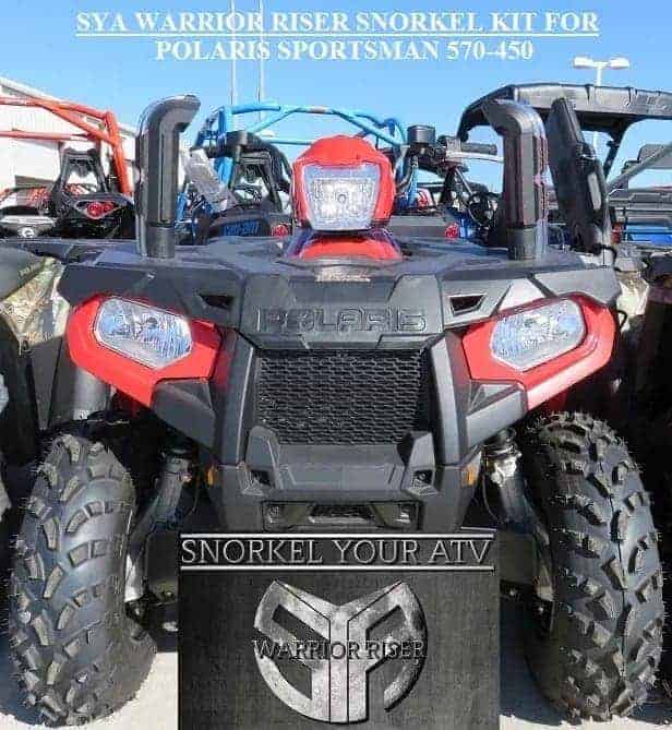 Snorkel Your Atv Polaris Sportsman Snorkel Kit, 450 + 570 Warrior Edition
