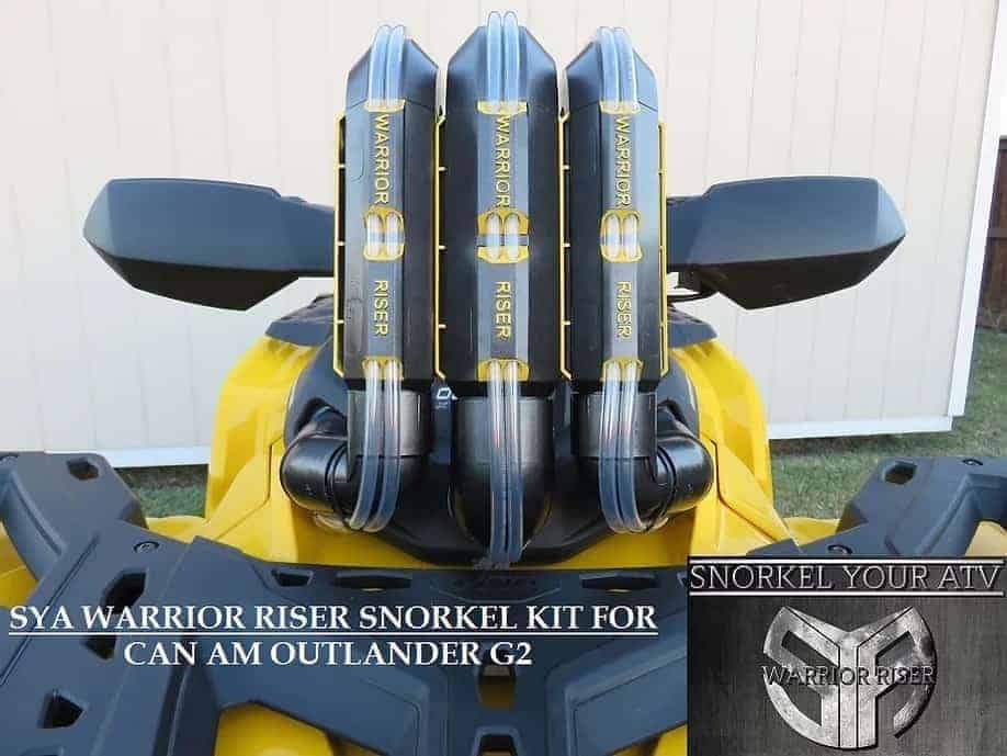 Snorkel Your Atv Can-am Outlander Snorkel Kit, Warrior Edition