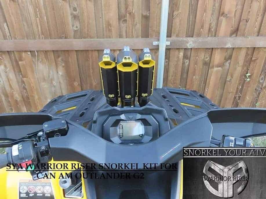 Snorkel Your Atv Can-am Outlander Snorkel Kit, Warrior Edition