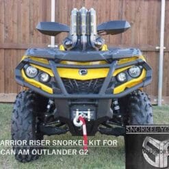 Snorkel Your Atv Can-am Outlander Snorkel Kit, Warrior Edition
