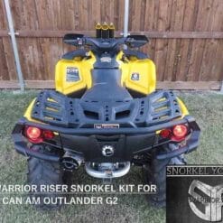 Snorkel Your Atv Can-am Outlander Snorkel Kit, Warrior Edition