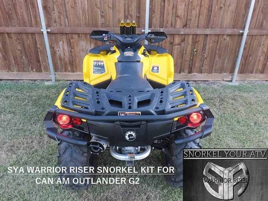 Snorkel Your Atv Can-am Outlander Snorkel Kit, Warrior Edition