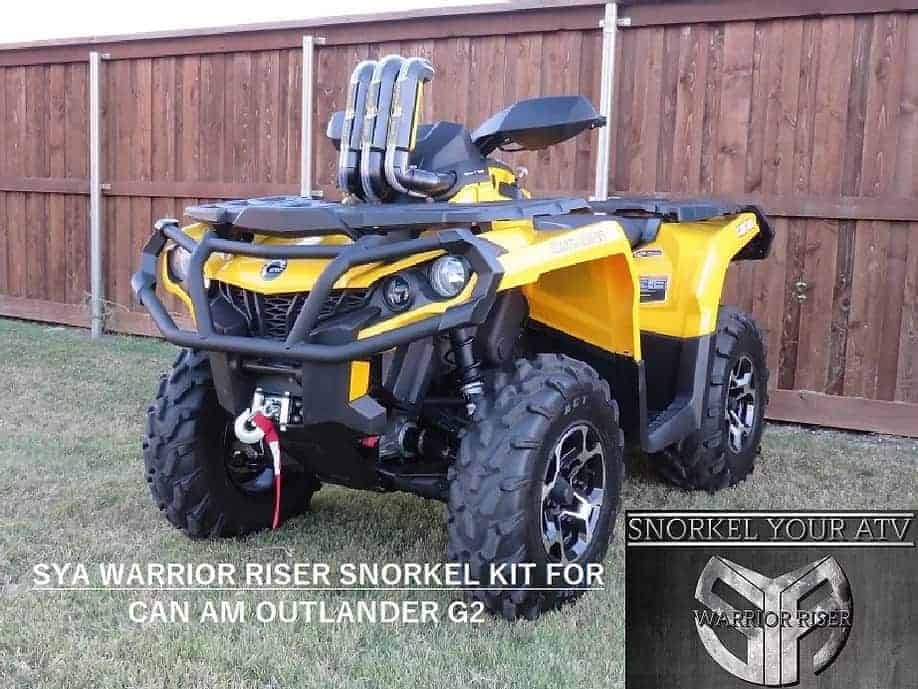 Snorkel Your Atv Can-am Outlander Snorkel Kit, Warrior Edition