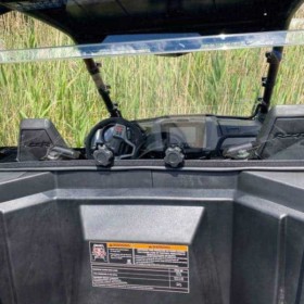 Polaris Rzr Pro Xp Rear Window, Dust Shield