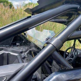 Polaris Rzr Pro Xp Rear Window, Dust Shield