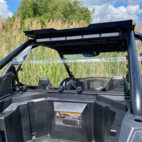 Polaris Rzr Pro Xp Rear Window, Dust Shield