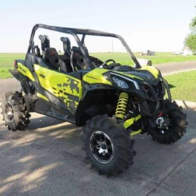 Snorkel Your Atv Can-am Maverick Sport X Mr Snorkel Extension Kit, Dual Intake Warrior Edition