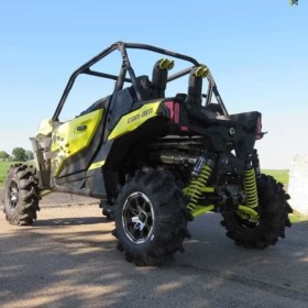 Snorkel Your Atv Can-am Maverick Sport X Mr Snorkel Extension Kit, Dual Intake Warrior Edition