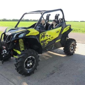 Snorkel Your Atv Can-am Maverick Sport X Mr Snorkel Extension Kit, Dual Intake Warrior Edition