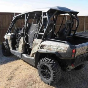 Snorkel Your Atv Can-am Commander Max Snorkel Kit, Warrior Edition