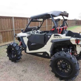 Snorkel Your Atv Polaris Rzr S 1000 Snorkel Kit, Dual 2" Warrior Edition