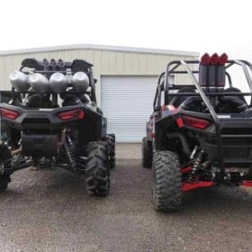 Snorkel Your Atv Polaris Rzr S 1000 Snorkel Kit, 3" Warrior Edition