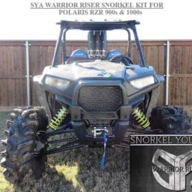 Snorkel Your Atv Polaris Rzr S 1000 Snorkel Kit, 3" Warrior Edition