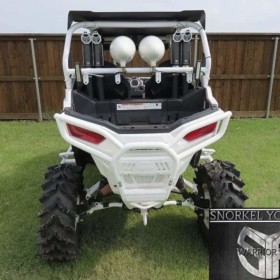 Snorkel Your Atv Polaris Rzr S 1000 Snorkel Kit, Dual 2" Warrior Edition