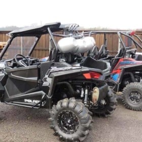 Snorkel Your Atv Polaris Rzr S 1000 Snorkel Kit, 3" Warrior Edition