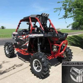 Snorkel Your Atv Polaris Rzr Xp High Lifter Snorkel Extensions, Warrior Edition