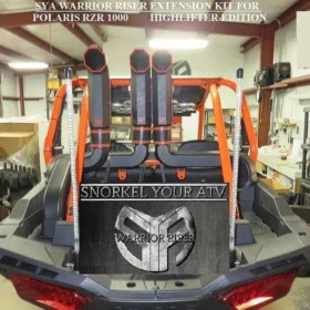 Snorkel Your Atv Polaris Rzr Xp High Lifter Snorkel Extensions, Warrior Edition