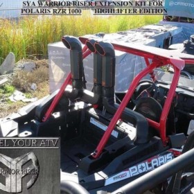 Snorkel Your Atv Polaris Rzr Xp High Lifter Snorkel Extensions, Warrior Edition