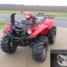 Snorkel Your Atv Yamaha Grizzly 700 Snorkel Kit, Warrior Edition