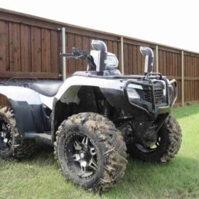 Snorkel Your Atv Honda Foreman Snorkel Kit, Warrior Edition