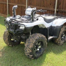 Snorkel Your Atv Honda Foreman Snorkel Kit, Warrior Edition