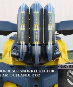 Snorkel Your Atv Can-am Outlander Snorkel Kit, Warrior Edition