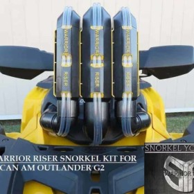 Snorkel Your Atv Can-am Outlander Snorkel Kit, Warrior Edition