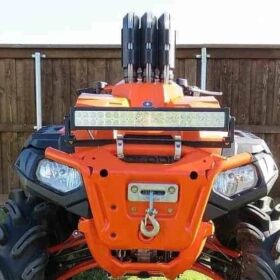 Snorkel Your Atv Polaris Sportsman High Lifter Riser Extensions, Warrior Edition