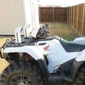 Snorkel Your Atv Honda Rubicon Snorkel Kit, Warrior Edition