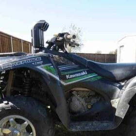 Snorkel Your Atv Kawasaki Brute Force Snorkel Kit, Warrior Edition