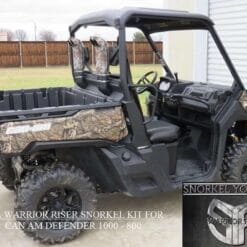 Snorkel Your Atv Can-am Defender Snorkel Kit, Warrior Edition