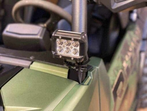 Yamaha Wolverine Rmax Cube Light Mounts, A-pillar