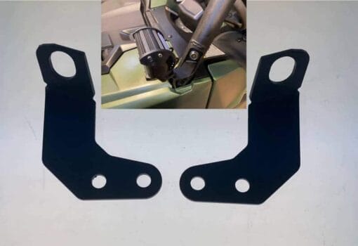 Yamaha Wolverine Rmax Cube Light Mounts, A-pillar