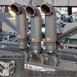 Snorkel Your Atv Polaris Ranger Highlifter Snorkel Extension Kit, Warrior Edition