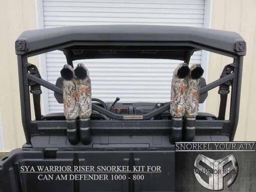 Snorkel Your Atv Can-am Defender Snorkel Kit, Warrior Edition