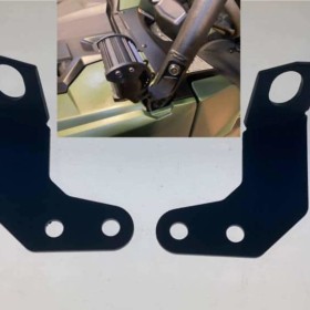 Yamaha Wolverine Rmax Cube Light Mounts, A-pillar