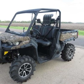 Snorkel Your Atv Can-am Defender Xmr Snorkel Extension Kit, Warrior Edition