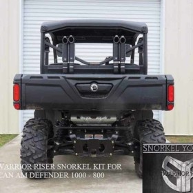 Snorkel Your Atv Can-am Defender Snorkel Kit, Warrior Edition