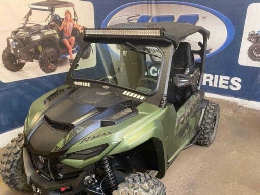 Yamaha Wolverine Rmax Glass Windshield