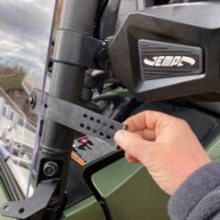 Yamaha Wolverine Rmax Front Windshield, Poly Edition