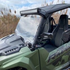 Yamaha Wolverine Rmax Front Windshield, Poly Edition