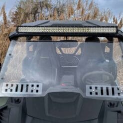 Yamaha Wolverine Rmax Front Windshield, Poly Edition