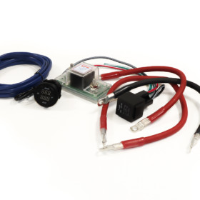 True Amalgamated Utv Dual Battery Wiring Kit, Smart Isolator With Meter