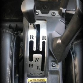 Can-am Maverick X3 Gated Shifter Plate